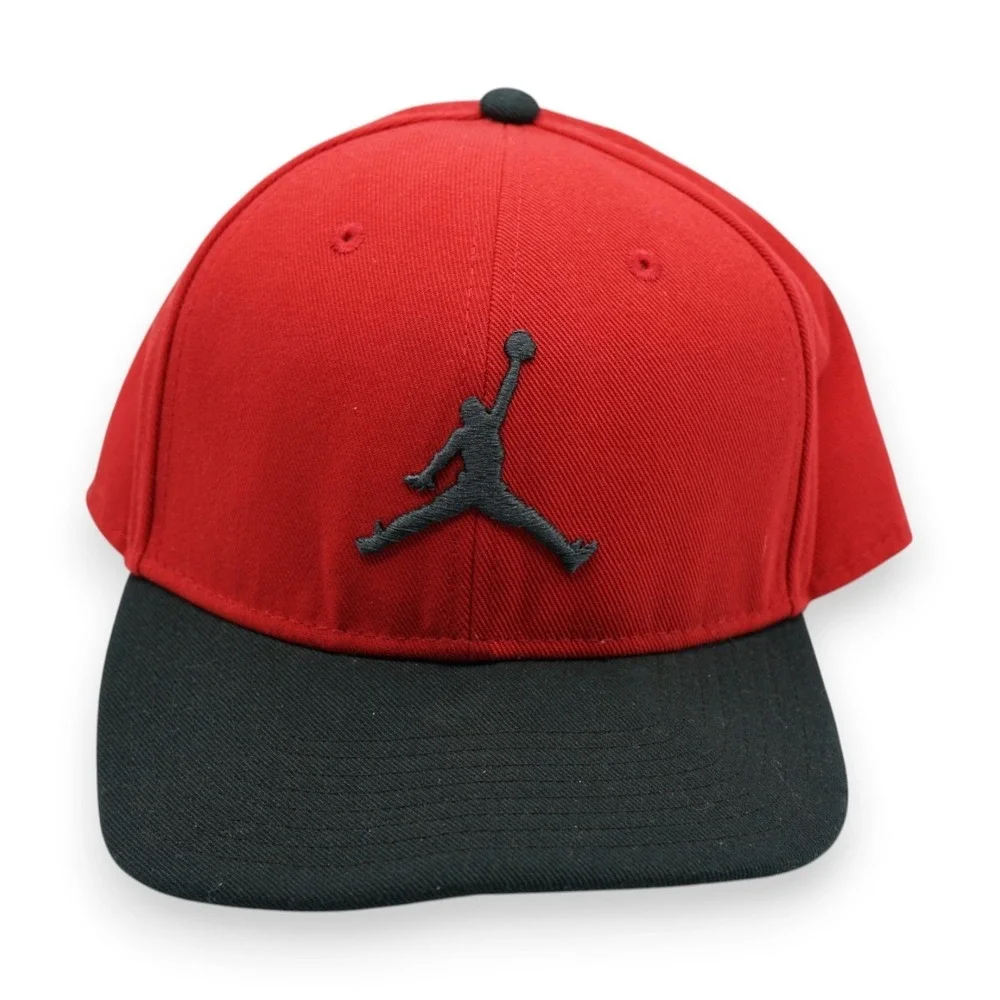 Jordan‎ Jumpman Adjustable SnapBack Hat Cap One Size Fits Most Red/Black